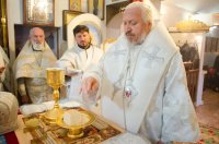 Божественная литургия в день памяти прав. воина Федора Ушакова