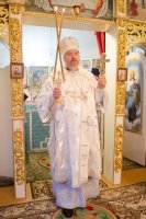 Божественная литургия в день памяти прав. воина Федора Ушакова