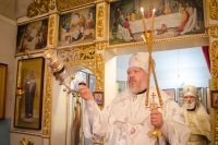 Божественная литургия в день памяти прав. воина Федора Ушакова
