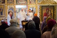 Божественная литургия в день памяти прав. воина Федора Ушакова