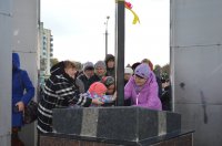 РЕЧИЦА. Молебен с чином благословения и освящения новосооруженнаго креста в часовне Преподобной Евфросинии Полоцкой