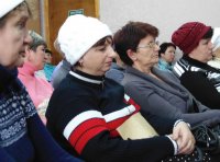 ДОБРУШ. Сустрэча работнікаў сацыяльнага абслугоўвання на даму грамадзян пажылога ўзросту і інвалідаў з святаром ДОБРУШ. Сустрэча работнікаў сацыяльнага абслугоўвання на даму грамадзян пажылога ўзросту і інвалідаў з святаром