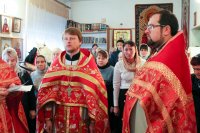 Божественная литургия  в день памяти сщмч. Алексия Лельчицкого