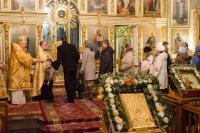 Вечернее богослужение с чтением акафиста нараспев