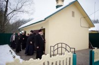 Рабочая поездка в строящийся храм прп. Николы Святоши а. г. Новая Гута