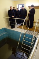 Рабочая поездка в строящийся храм прп. Николы Святоши а. г. Новая Гута