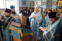 Божественная литургия в праздник иконы Божией Матери "Спорительница хлебов"