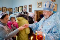 Божественная литургия в праздник иконы Божией Матери "Спорительница хлебов"