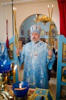 Божественная литургия в праздник иконы Божией Матери "Спорительница хлебов"