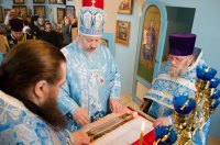 Божественная литургия в праздник иконы Божией Матери "Спорительница хлебов"