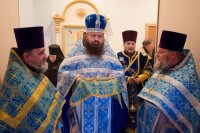 Божественная литургия в праздник иконы Божией Матери "Спорительница хлебов"