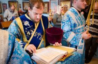 Божественная литургия в праздник иконы Божией Матери "Спорительница хлебов"