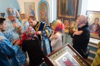 Божественная литургия в праздник иконы Божией Матери "Спорительница хлебов"