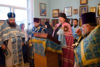 Божественная литургия в праздник иконы Божией Матери "Спорительница хлебов"