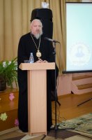 Преосвященый Стефан принял участие в районном этапе II Областных Покровских образовательных чтений