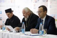 Преосвященый Стефан принял участие в районном этапе II Областных Покровских образовательных чтений