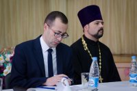 Преосвященый Стефан принял участие в районном этапе II Областных Покровских образовательных чтений