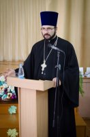 Преосвященый Стефан принял участие в районном этапе II Областных Покровских образовательных чтений