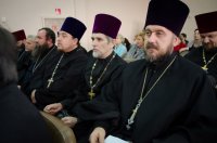 Преосвященый Стефан принял участие в районном этапе II Областных Покровских образовательных чтений