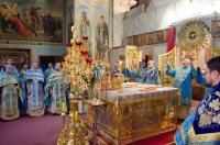 Божественная литургия в праздник Казанской иконы Божией Матери