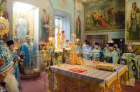 Божественная литургия в праздник Казанской иконы Божией Матери