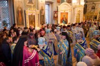 Божественная литургия в праздник Казанской иконы Божией Матери