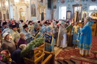 Божественная литургия в праздник Казанской иконы Божией Матери