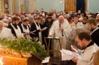 Вечернее богослужение в канун Димитриевской родительской субботы