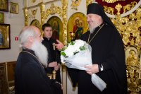 Вечернее богослужение в канун дня памяти вмч. Дмитрия Солунского