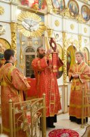 Вечернее богослужение в канун дня памяти вмч. Дмитрия Солунского