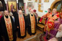 Вечернее богослужение в канун дня памяти вмч. Дмитрия Солунского