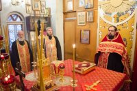 Вечернее богослужение в канун дня памяти вмч. Дмитрия Солунского