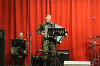 Торжественный митинг, посвященный увольнению в запас военнослужащих срочной службы органов пограничной службы