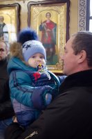 В храм Преображения Господня г.Гомеля принесен ковчег с частицей мощей блж.Матроны 