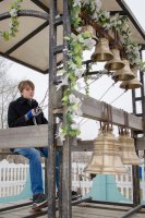 В храм Преображения Господня г.Гомеля принесен ковчег с частицей мощей блж.Матроны 