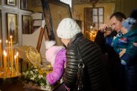 В храм Преображения Господня г.Гомеля принесен ковчег с частицей мощей блж.Матроны 