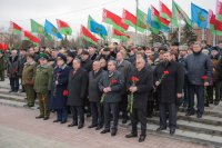 Торжественный митинг, посвященный освобождению Гомеля от немецко-фашистских захватчиков Торжественный митинг, посвященный освобождению Гомеля от немецко-фашистских захватчиков