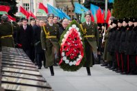 Преосвященнейший Стефан принял участие в митинге, посвященном 73-й годовщине освобождения г. Гомеля от немецко-фашистских захватчиков Преосвященнейший Стефан принял участие в митинге, посвященном 73-й годовщине освобождения г. Гомеля от немецко-фашистских захватчиков