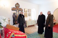 Рабочая поездка в строящиеся храмы Гомельской епархии Рабочая поездка в строящиеся храмы Гомельской епархии