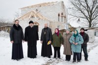 Рабочая поездка в строящиеся храмы Гомельской епархии Рабочая поездка в строящиеся храмы Гомельской епархии