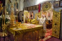 Божественная литургия в предпразднство Введения во храм Пресвятой Богородицы Божественная литургия в предпразднство Введения во храм Пресвятой Богородицы