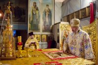 Божественная литургия в предпразднство Введения во храм Пресвятой Богородицы Божественная литургия в предпразднство Введения во храм Пресвятой Богородицы