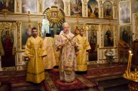 Божественная литургия в предпразднство Введения во храм Пресвятой Богородицы Божественная литургия в предпразднство Введения во храм Пресвятой Богородицы