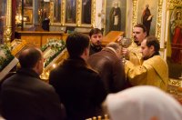 Божественная литургия в предпразднство Введения во храм Пресвятой Богородицы Божественная литургия в предпразднство Введения во храм Пресвятой Богородицы