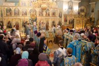 Всенощное бдение в канун праздника Введения во храм Пресвятой Богородицы