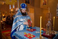 Божественная литургия в праздник Введения во храм Пресвятой Владычицы нашей Богородицы и Приснодевы Марии