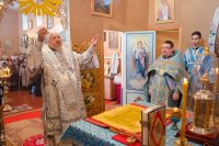 Божественная литургия в праздник Введения во храм Пресвятой Владычицы нашей Богородицы и Приснодевы Марии