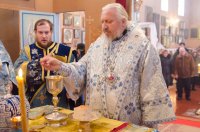 Божественная литургия в праздник Введения во храм Пресвятой Владычицы нашей Богородицы и Приснодевы Марии