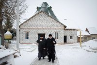 Рабочая поездка в строящиеся храмы Гомельской епархии