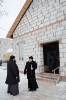 Рабочая поездка в строящиеся храмы Гомельской епархии